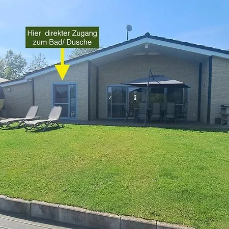 Deluxe, Direkt Am See, Mit Hauseigener Panorama Aussensauna, Zwei Badezimmern, Tretboot, Kamin, In Direkter Naehe Zum Kinderspieleparadies Sowie Reit- Und Ponyhof, 1 Bis 8 Personen Feriehus *